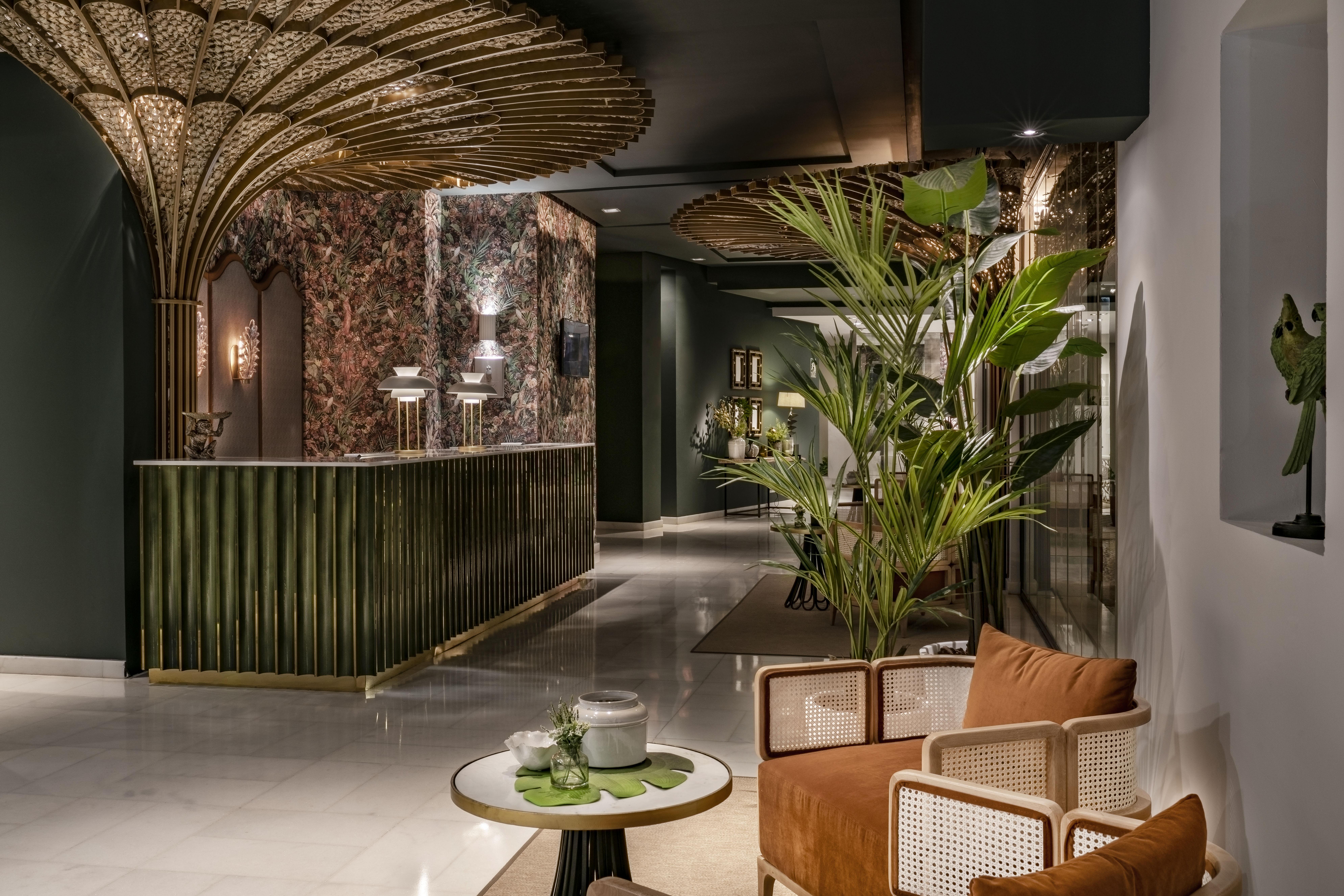 โรงแรมวินชี่ ซีเลคซิออน โปซาด้าเดลปาชิโอ มาลากา ภายนอก รูปภาพ The lobby of the hotel
